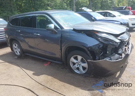 2020 Toyota Highlander Le из США, поврежденный, VIN 5TDBZRBH7LS510644